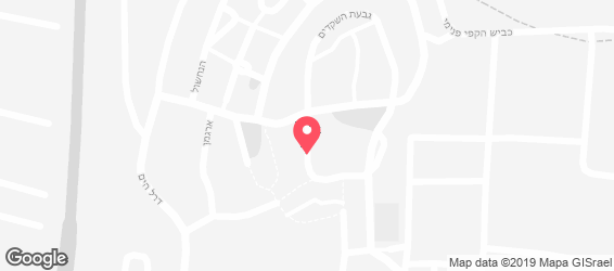 קייטרינג הבוסתן - מפה