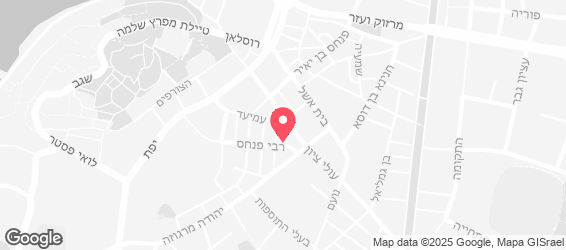 אהובה - חמארה ים תיכונית - מפה