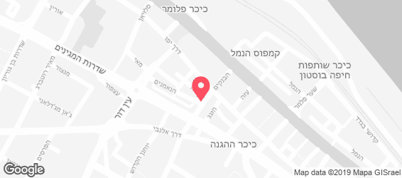 פאדיס פיצה - מפה