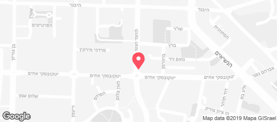 פיצה כפר גנים פתח תקווה - מפה