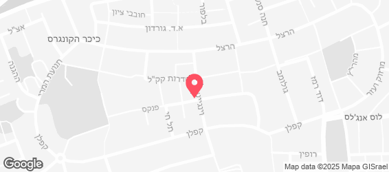 קפה פנקס - מפה