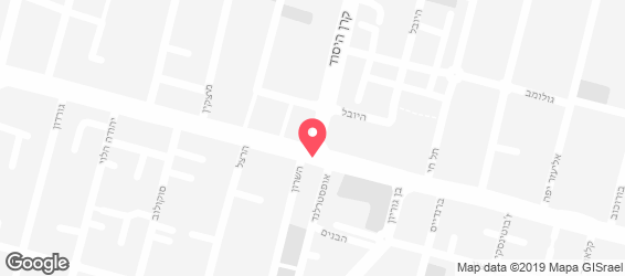 וופל בר - מפה