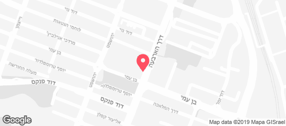 אמריקן פיצה - מפה