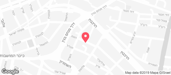 קפה הנגב - מפה