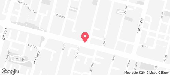 בורגרס בר - מפה בורגרס בר - מפה