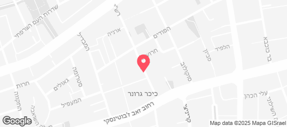 התענוג שבאוכל - מפה