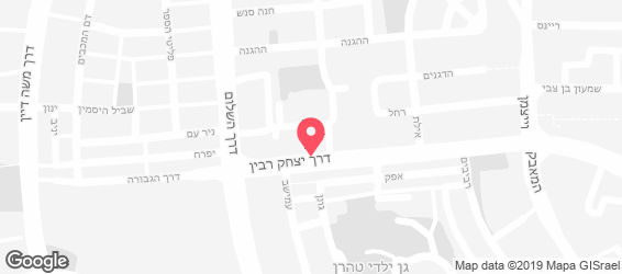 כרמלי'ס בייגל בייקרי - מפה
