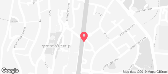 קייטרינג אזולאי - מפה
