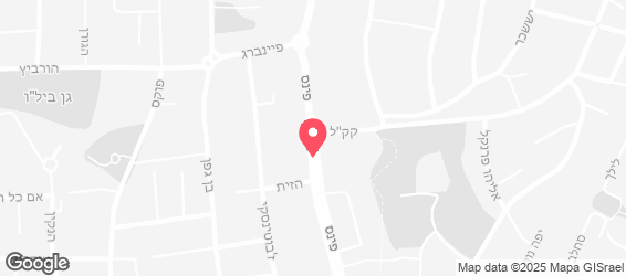 קרן אור אוכל טבעוניטעים - מפה