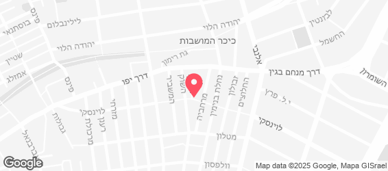 קפה לוינסקי 41 - מפה