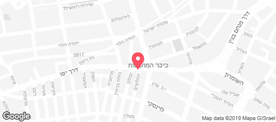 המקום של רבנו - מפה