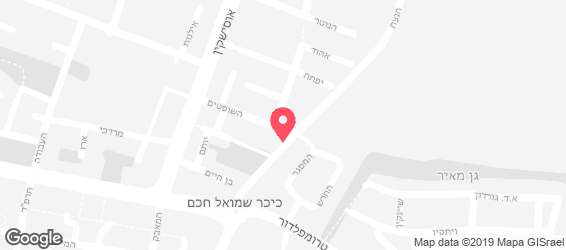 קפה עלית-אספרסו בר - מפה