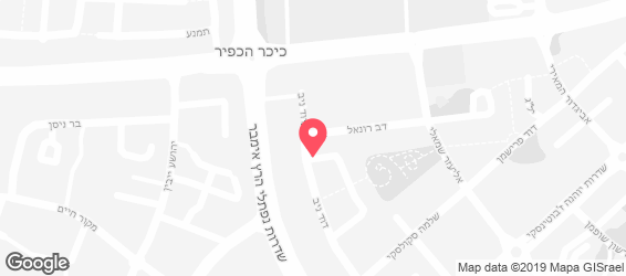 בית מאפה חושן ברכת הכוהנים - מפה
