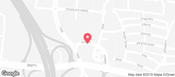 עד העצם אקספרס - מפה