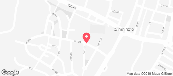 צ'ילי וגילי - קייטרינג חלבי - מפה