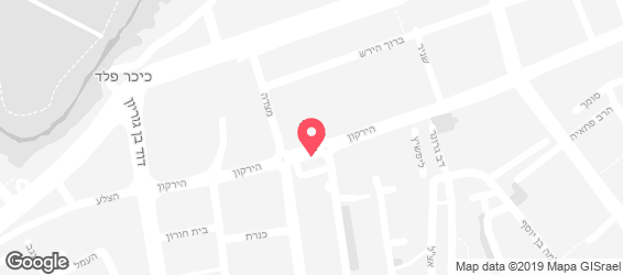 חומוס אליהו בני ברק - מפה