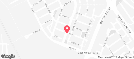 פלאפל אל הנגב - מפה