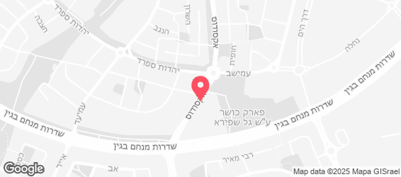 פיצה מטר - מפה