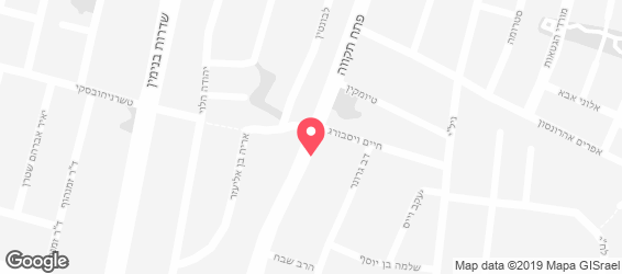 קייטרינג אוריה - מפה