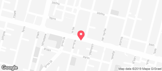 גלידת תבור - גלידה טבעונית - מפה