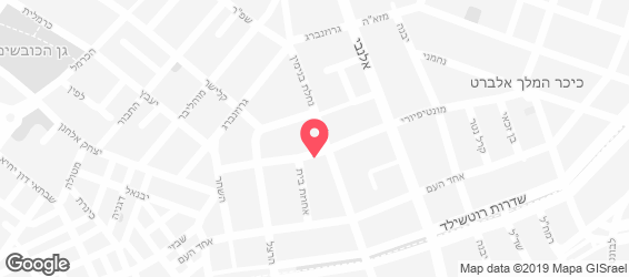 מאה קפה - מפה