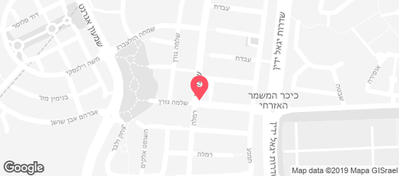 פיצה שבע - מפה