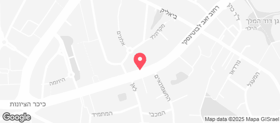 מסעדת ג'מילה - מפה