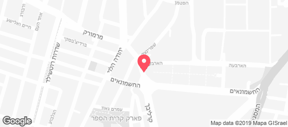 פיצה פרגו - מפה