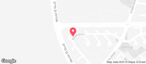 פיצה פארק - מפה