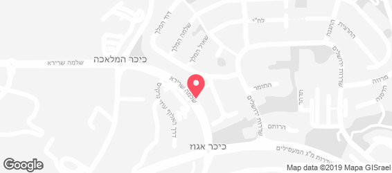 אצל יוסי בבאגט - מפה