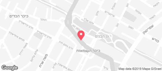 סוזנוס מאכלים ביתיים - מפה