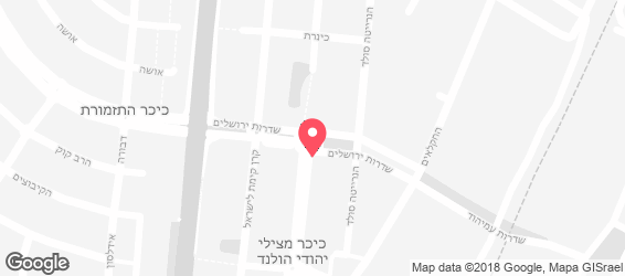 חומוס גלעד - מפה