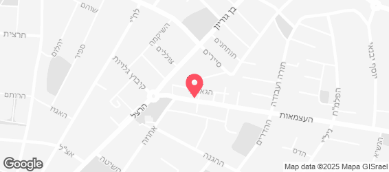 פיצריית איטליקו זוהר - מפה