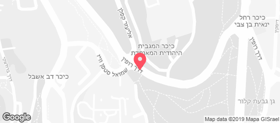 קפה מנספלד - מפה
