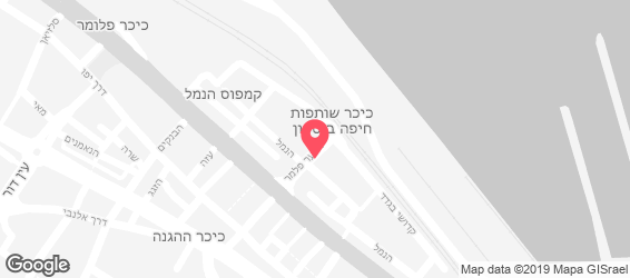 מאפיית המוציא לחם מן הארץ - מפה