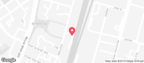זויה גריל בר נתניה - מפה