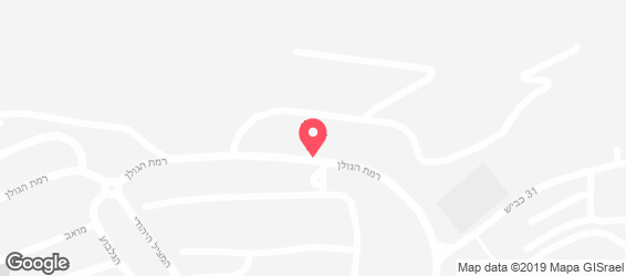 דיקן הפיצה אריאל - מפה