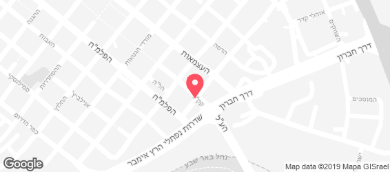 המיטבח הטוניסאי של אליזבט - מפה