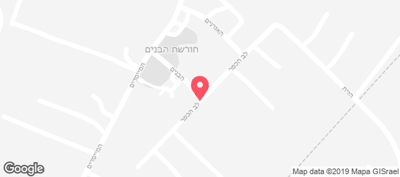 קייטרינג זוקיני - מפה