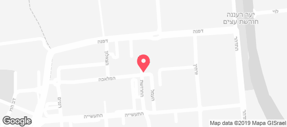 Insalata אינסלטה רעננה - מפה