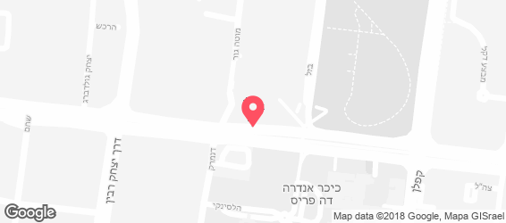 פוקצ'ריה מטבח איטלקי - מפה
