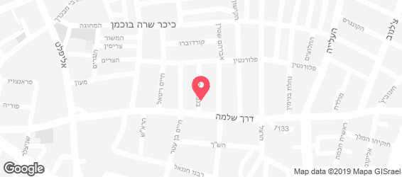 מאמא-לינה - מטבח טבעוני אורגני - מפה