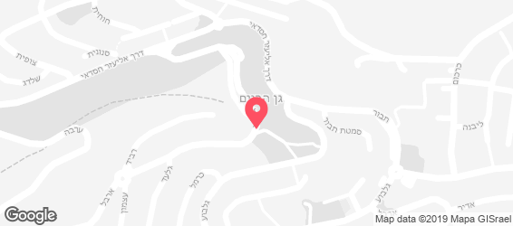 פיצה הכפר - מפה