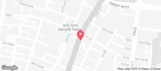 קצפת - מפה