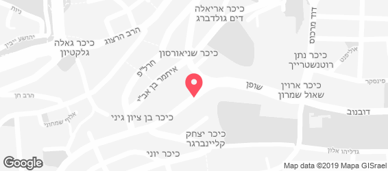 קייטרינג איילת השחר - מפה