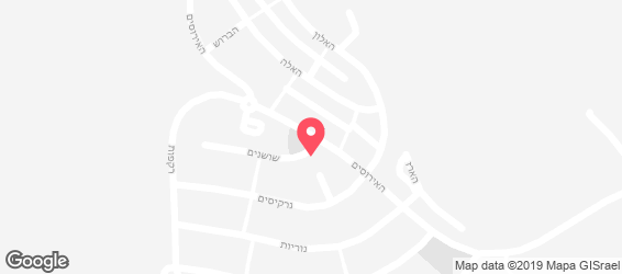 פיצה מיכאל אנג'לו אחוזת ברק (עפולה) - מפה