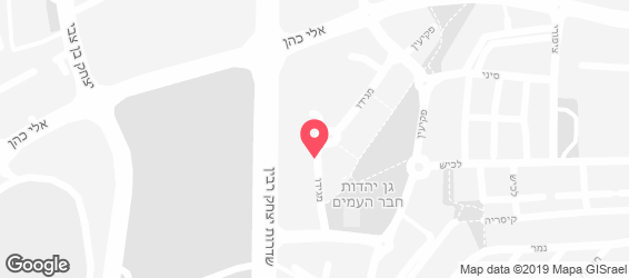 קייטרינג אהרון - מפה