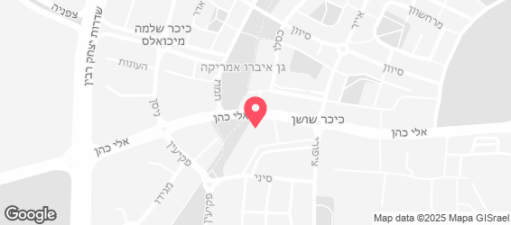 דודא לפיצה - מפה