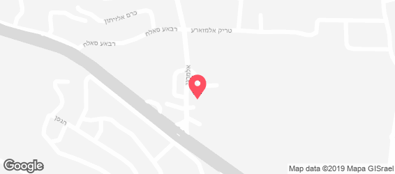 מסעדת חנאן - מפה