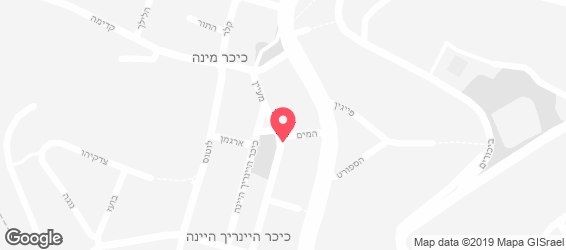 וילה כרמל - מפה